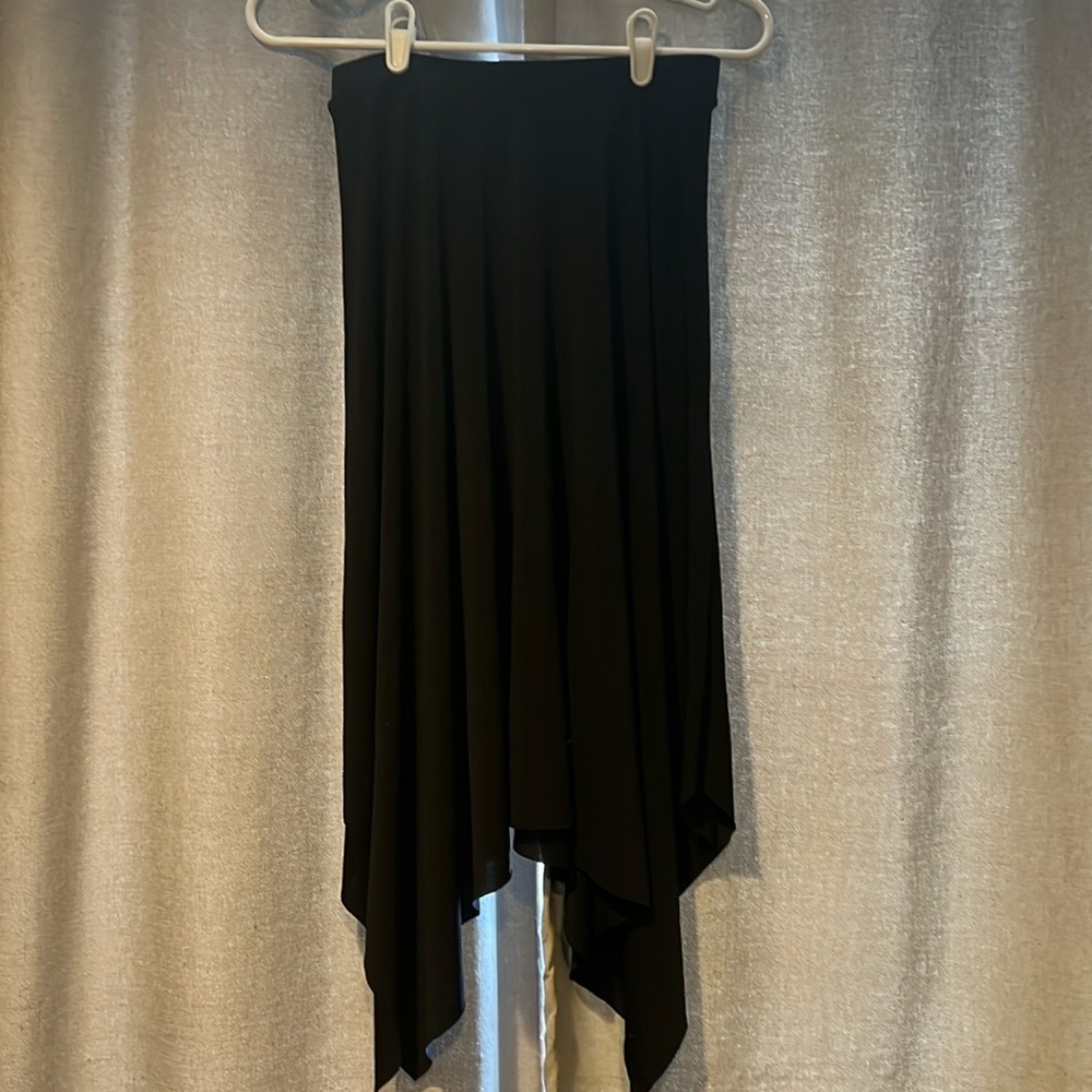 H&M Black Midi Skirt
